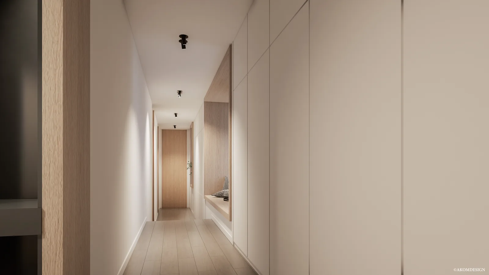 Une maison entre bois et sauge — Circulation · Vue 6